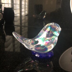 Terra Studios Two Bird Figures Hand Crafted by Leo Ward in 1993