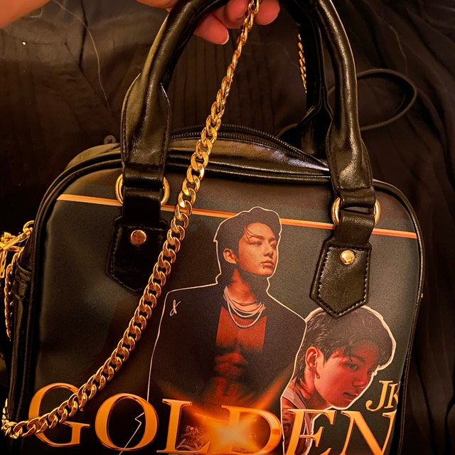 ★新品未開封★ JUNGKOOK GOLDEN SHOULDER BAG BTS JUNGKOOK Golden Shoulder Bag - A-KPOP