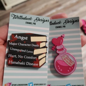 Love of Fandom Pins - Etsy Ireland