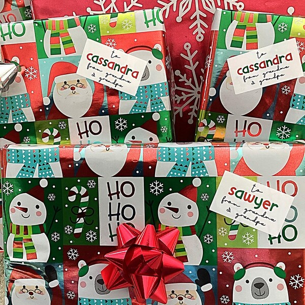 Bow Name Tag, Custom Pink Name Sticker for Kids, Aesthetic Name Decal ...