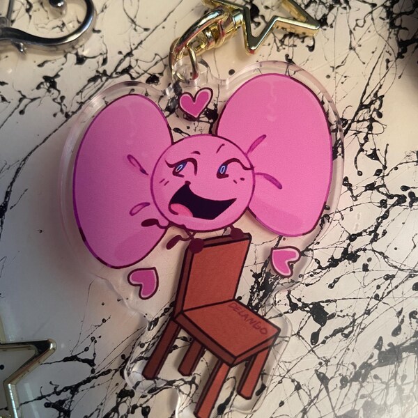 Springy Holographic Keychain Inanimate Insanity Object Shows - Etsy