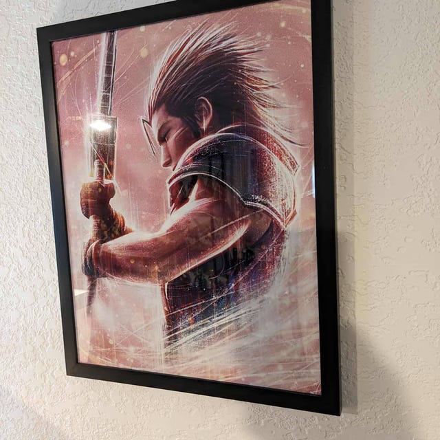 Zack Final Fantasy VII Remake - Limited Edition Fine Art Print