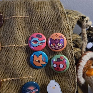 Night in the Woods 1 Pinback or Magnet Button Set - Etsy