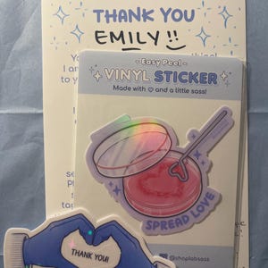 Emily hat ein Foto des gekauften Artikels hinzugefügt