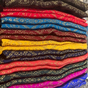 Beautiful Colours/color Saree for Women & Girls Cotton Silk Sari ...