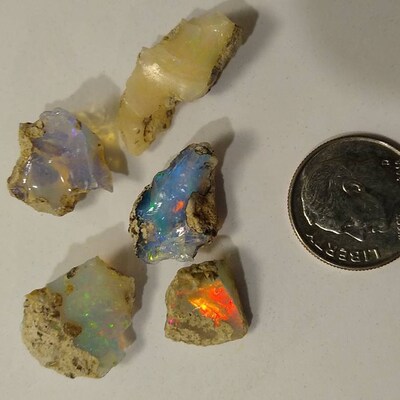 OPAL Raw Crystals A Grade Small Bulk Raw Opal Rough Opal - Etsy