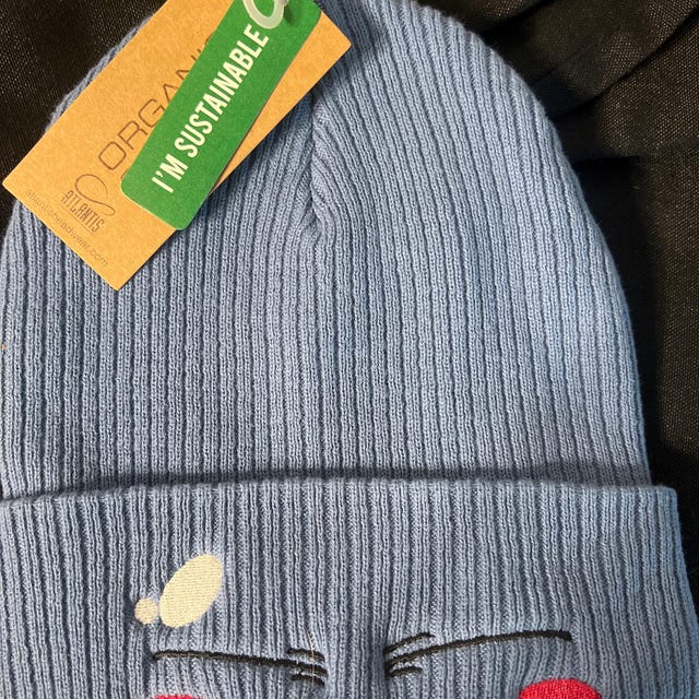 Rimaru Slime Embroidered Beanie | Anime Fan Gift, Knit Cuffed Hat