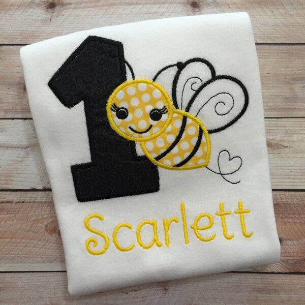 Bumble Bee Applique Machine Embroidery Digtial Design - Etsy