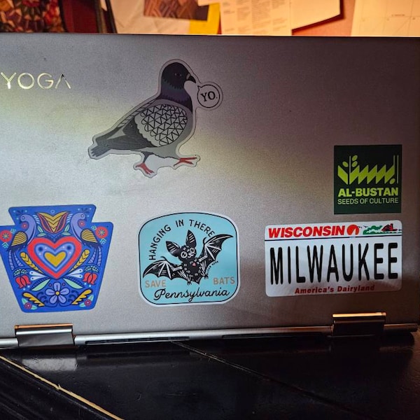 Keystone Bigfoot Sasquatch Vinyl Sticker- Pennsylvania, Cryptid, Forest ...