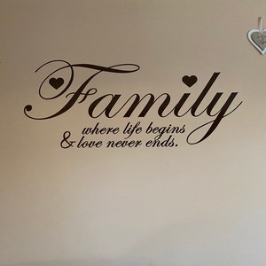 Personalised Wall Sticker Design Your Own Wall Art Quote - Etsy