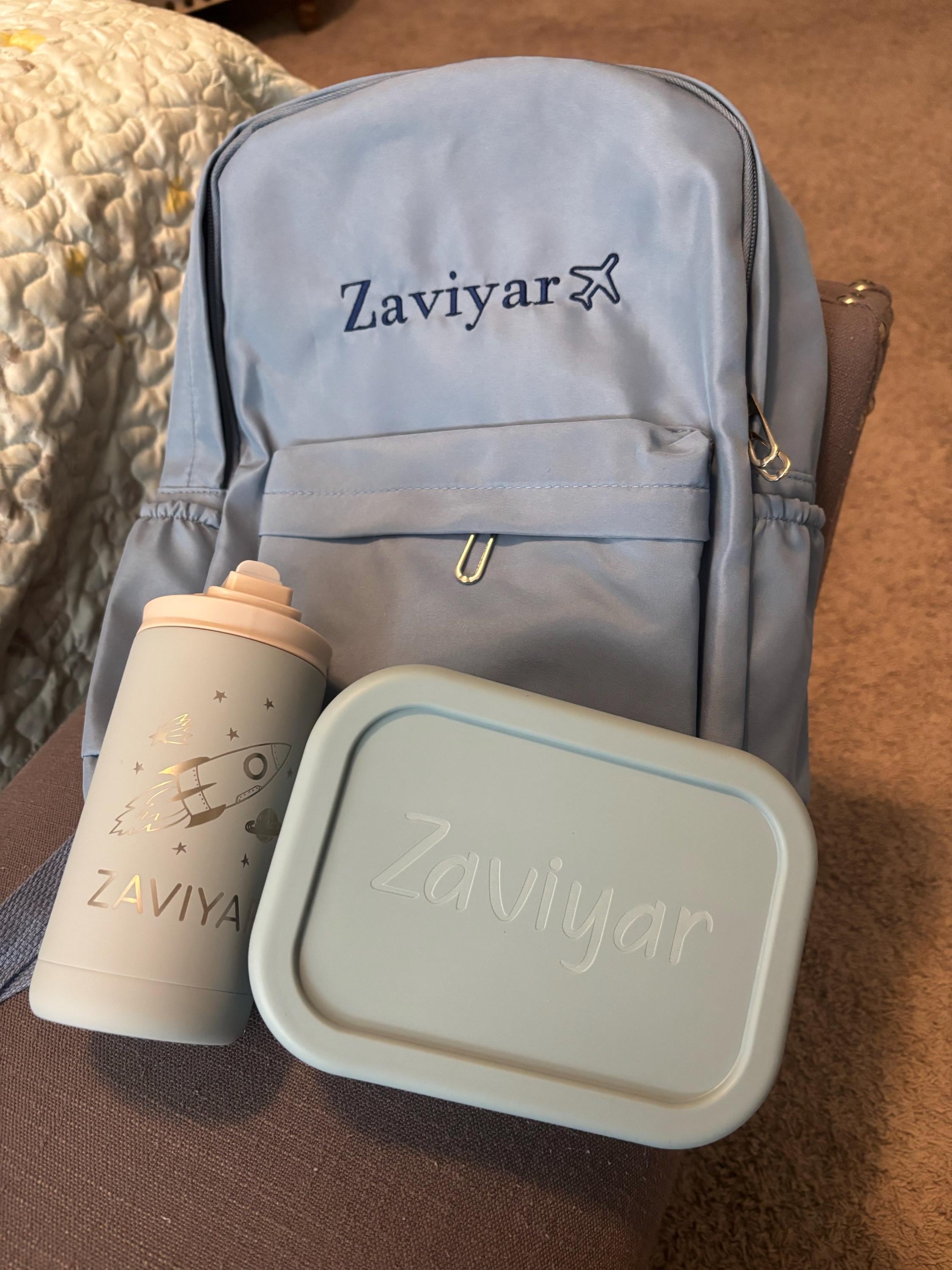 Custom Silicone Lunch Box with Personalization, Work or School Meal Reusable Container with Name