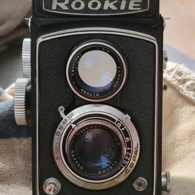 Yashica Rookie Medium Format TLR Film Camera, Overhauled, Ready to