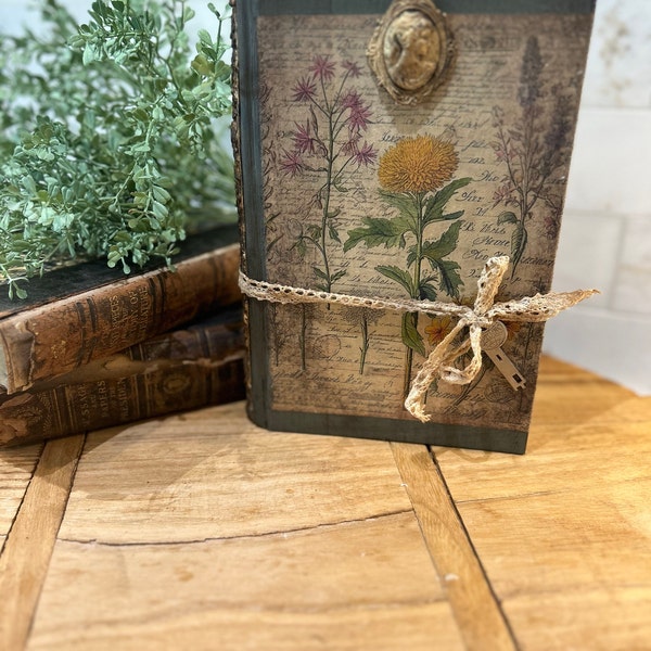 Botanical Herbs Junk Journal Kit Botany Collage Sheet Herbal Digital ...