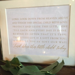 Lord Look Down From Heaven Above Touch This Special Child - Etsy Canada