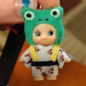 日本の動物 - キューピーQPぬいぐるみチャームストラップ - Etsy 日本