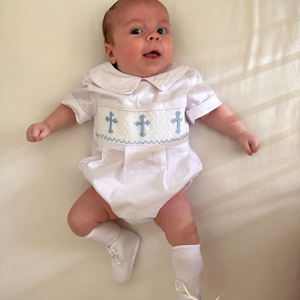 Baby Blessing White Over Lt Blue Matthew Bubble main image 1