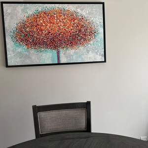 Raw Wood Look Gold Finish Square Wall Art