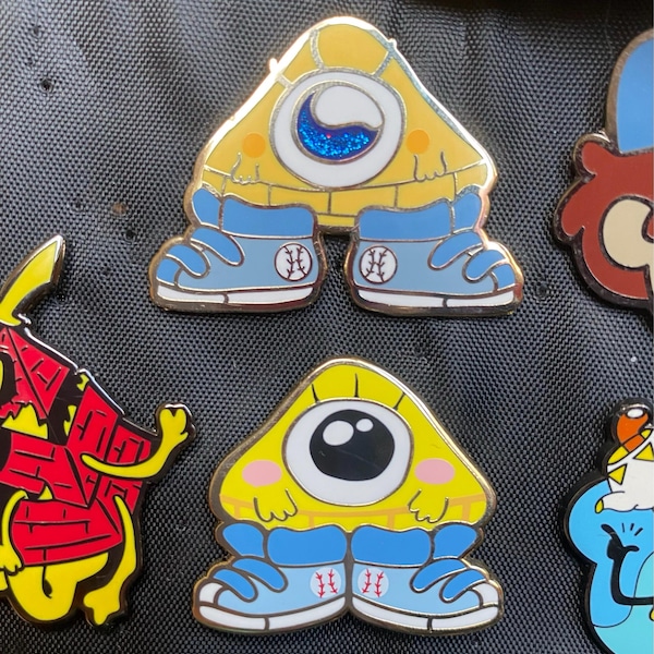 Baby Bill Cipher Gravity Falls Hard Enamel Pin - 1.25" - Etsy