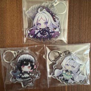 Zenless Zone Zero ZZZ Double-sided Acrylic Keychain Charm