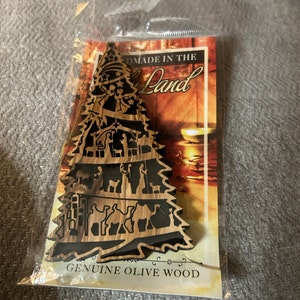 Large Nativity Set Wooden Nativity Set for Christmas Olive Wood