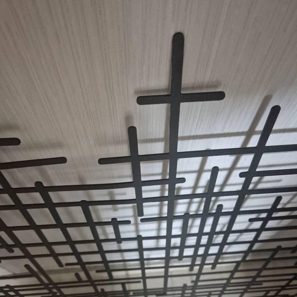 Metal Wall Coat Rack, Abstract Metal Wall Decor,entryway Metal ...