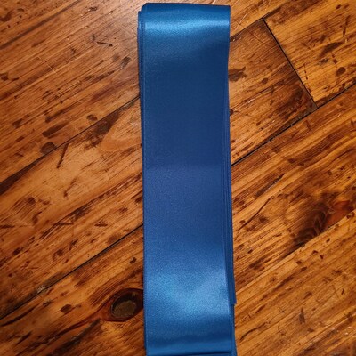 Navy Blue Bridal Sash / Double Face Sash Ribbon / Ribbon Sash - Etsy