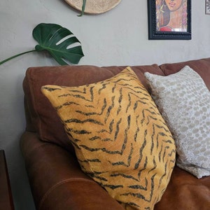 Blue Chenille Pillow