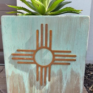 Metal Zia Sign - Wall Hanging - New Mexico - New Mexico Art