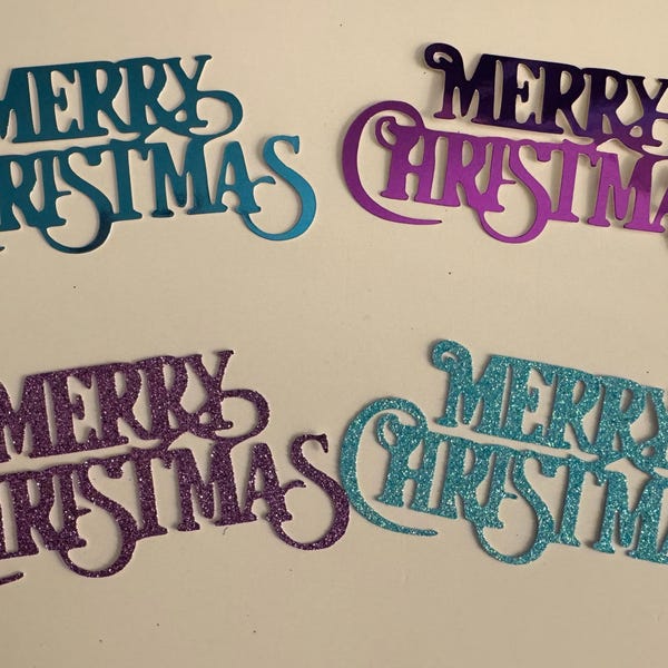 DIY Christmas Card Kit 4 Cards Make Your Own Holiday Greeting Cards ...