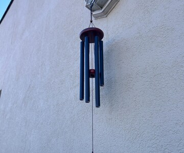 Custom Memorial Wind Chime, In Memory Sympathy Gift, Personalized Loss Tribute Keepsake for Loved Ones, Thoughtful Bereavement Present