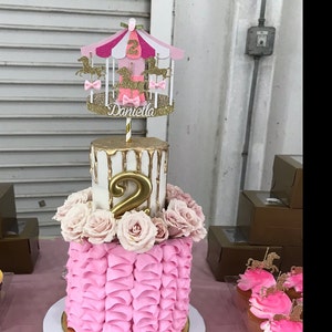 Carousel Cake Topper Horse Cake Topper Carousel Horse Cake Etsy France