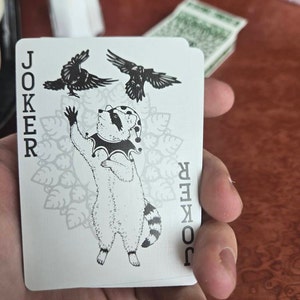 WILD REIGN Playing Cards: Evergreen and Crimson Decks