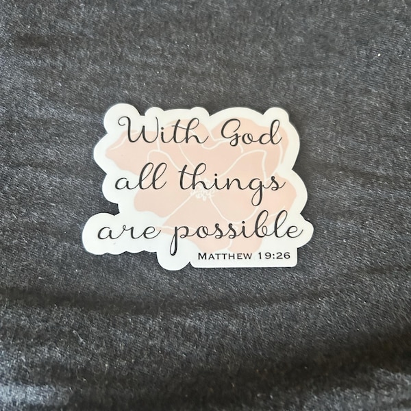 FAITH Sticker Pack | Bible Verse Stickers | Scripture Christian ...