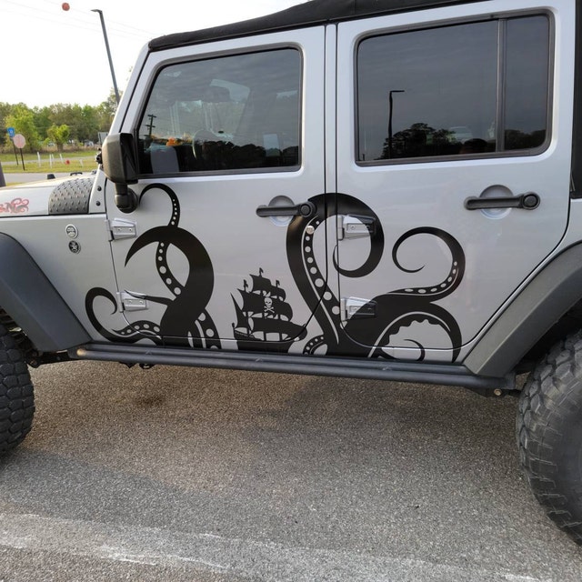 Ship / Kraken Full Side Decal - Etsy
