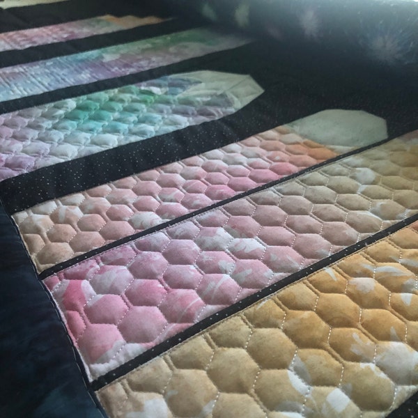 Honeycomb Longarm Quilting Digital Pantograph Used in Edge to Edge (E2E ...