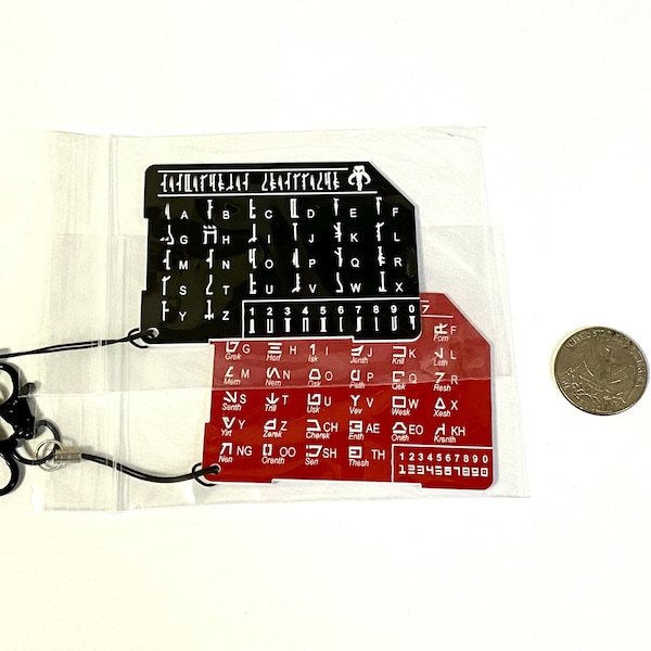 Aurebesh (star Wars Language) Decoder/translator Card - Etsy