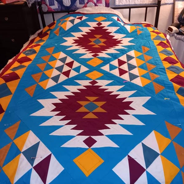 Quilt Pattern - Navajo Indian / Native American/southwest Inspired ...