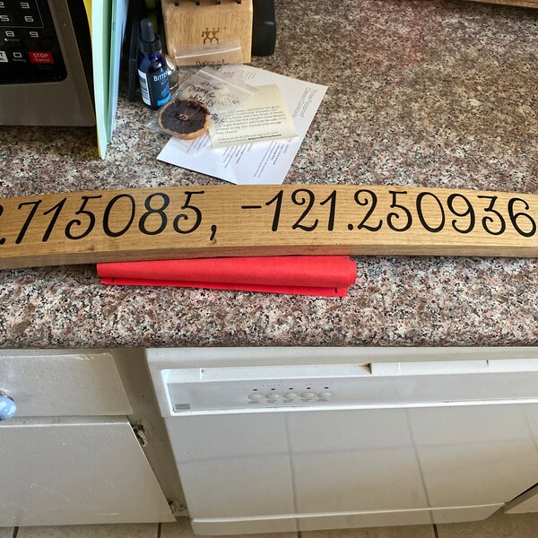 WINE Barrel Stave Sign- 34.5”L / Custom Staves / Personalized Rustic ...