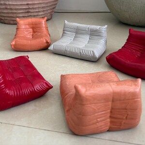 Togo Style Sofa Shaped Incense Holder, Miniature Household Item