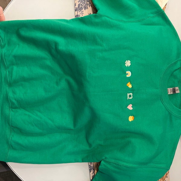 Lucky Charm Knit in Khaki Cotton Blend