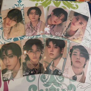 K-Pop Photocards Luckydraw Set