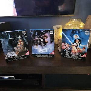Star Wars Original Trilogy VHS Style Slipcover ONLY (with Original
