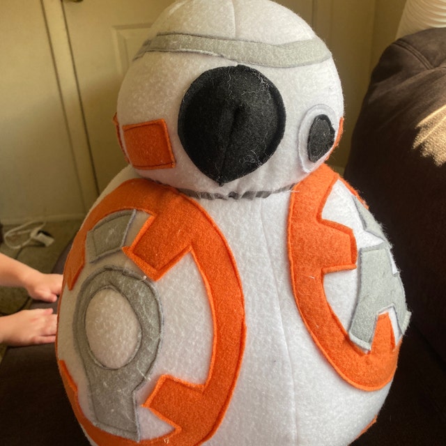 BB 8 Star Wars inspired Plush Toy Pattern and Sewing Guide