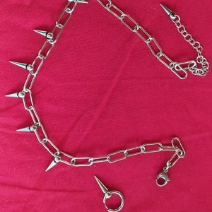 Multi Strand O Ring Choker Necklace in Silver, Multi Layer Necklace ...