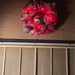 Jack and Sally Wreath Nightmare Before Christmas Wreath With - Etsy