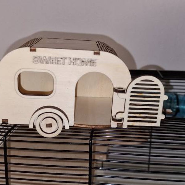 Photo inspiration: Fresh Look at Hamster Cage Trailer House 3 4 Mm 1 8 Inch