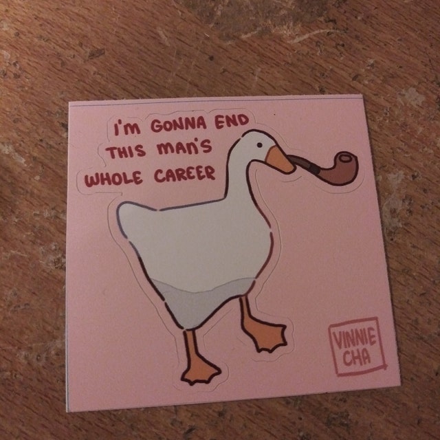 ArtStation - Untitled Goose Game Stickers