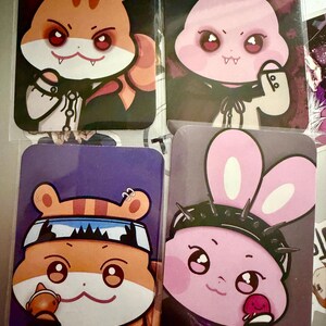 Ateez/aniteez Inspired - GOTH SQUIRREL - Jjoongrami - Hongjoong