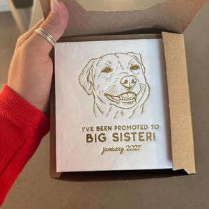 Haley added a photo of their purchase