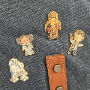 ルーク・スカイウォーカーの折り紙ピン、スターウォーズギフト、オタク